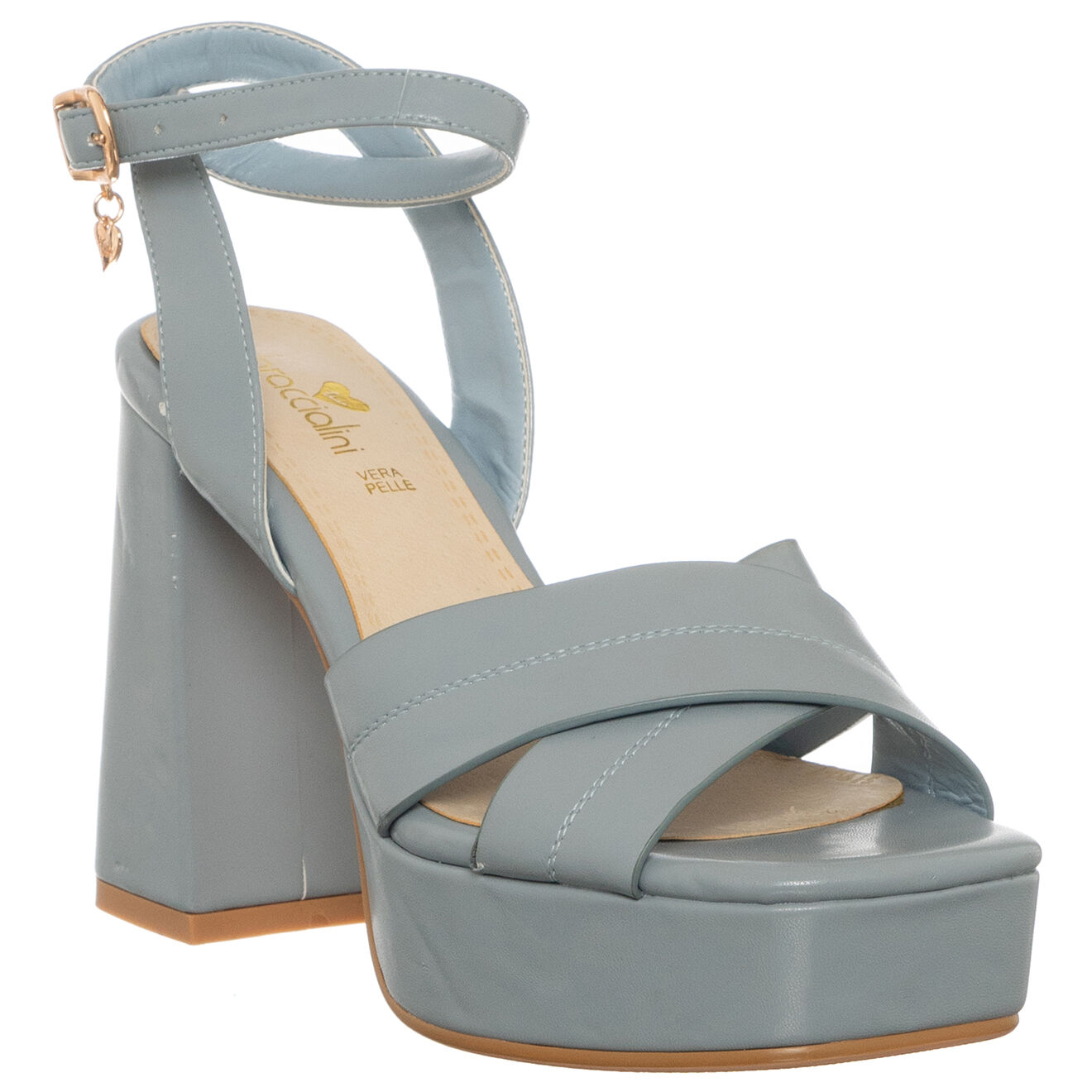 Tua By Braccialini Sandales Uzu bleu ciel - Talon 10.5 cm