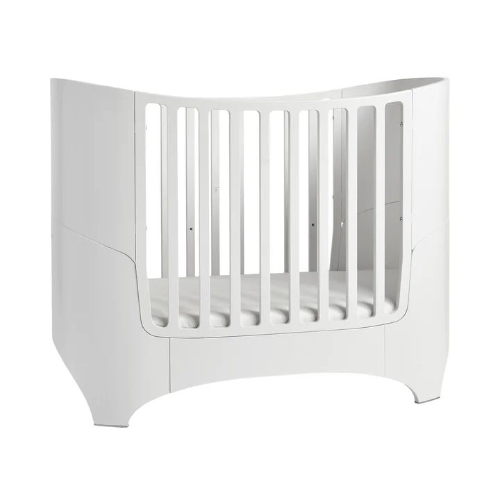 Leander - Classic Babybett 0 - 3 Jahre, 120 x 70 cm, Buche weiss