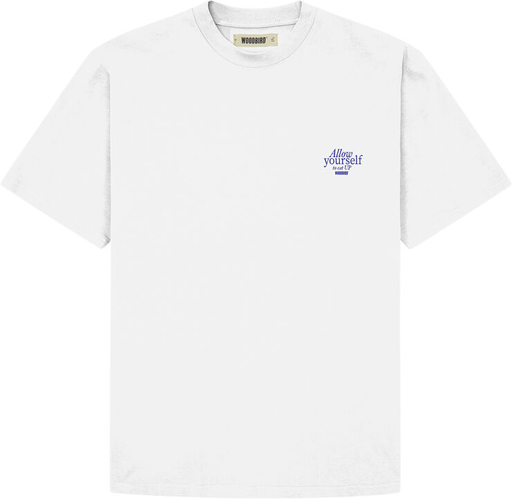 Woodbird WBBaine Eat Tee White