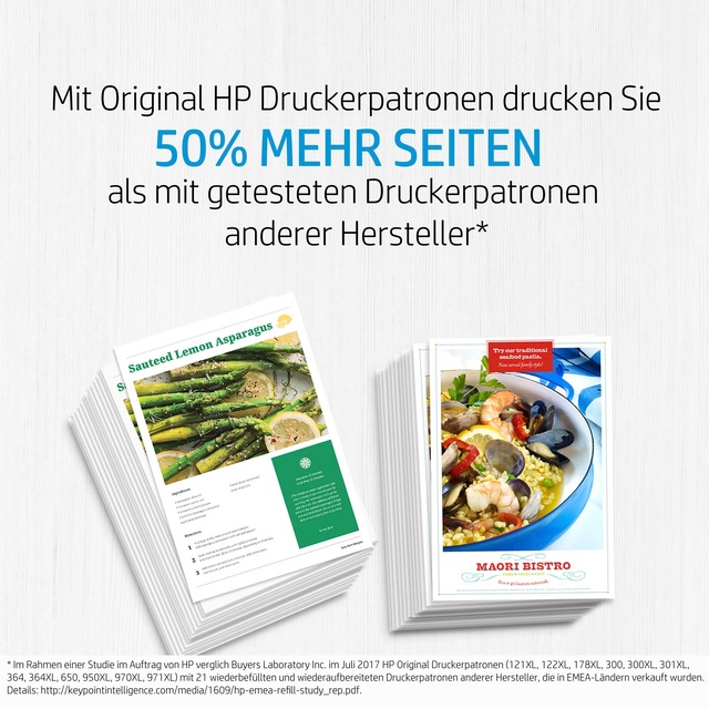 HP Tintenpatrone »301« original Druckerpatrone 301 Doppelpack CH561EE schwarz