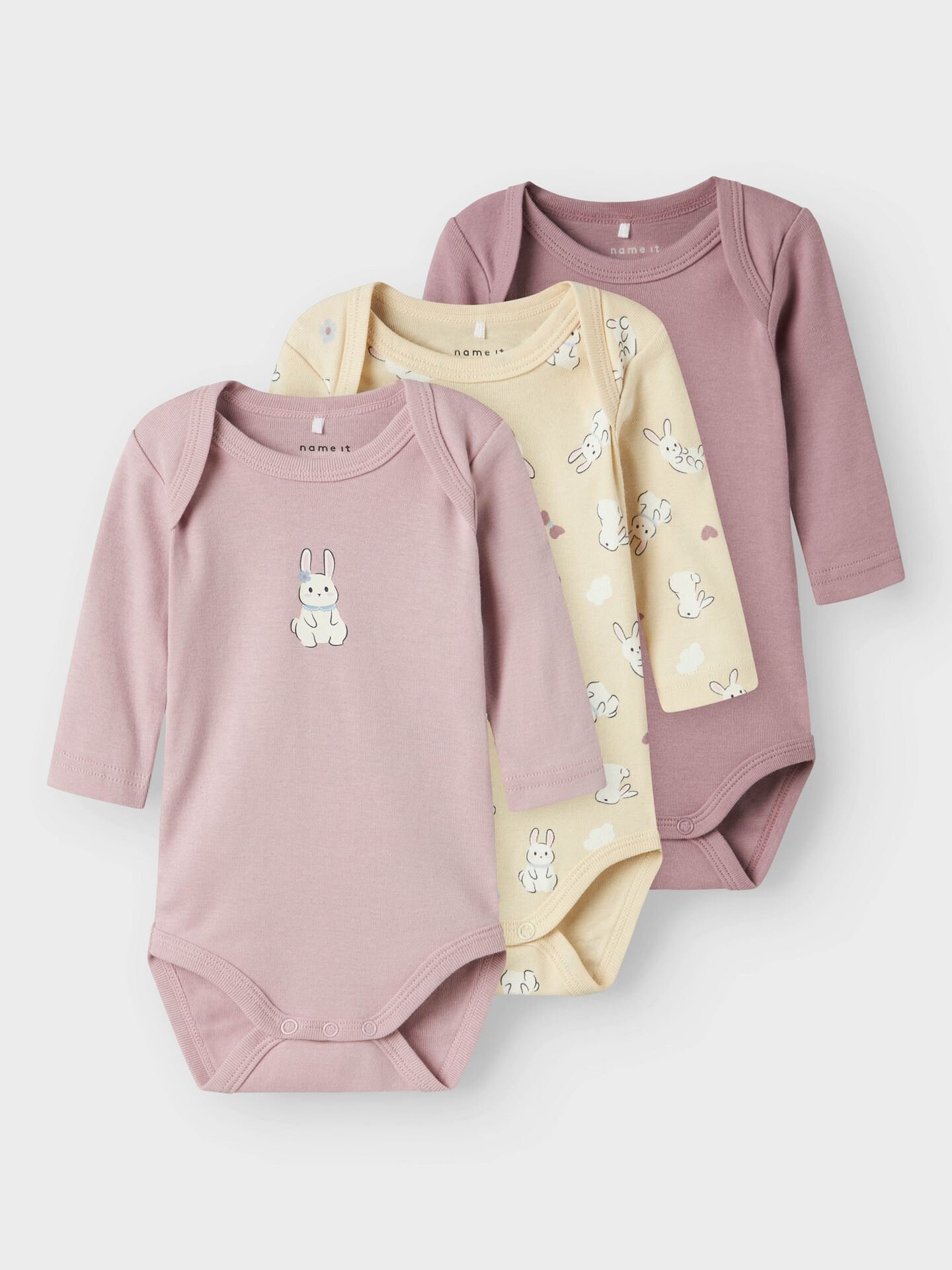 Body 3P Long Sleeve Summer Sand Rabbit