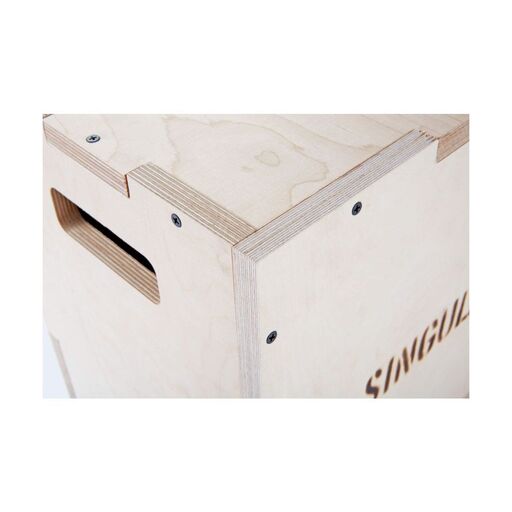 Cajón Pliométrico Jump Box Pequeno Eucalipto (40x30x50 Cm) Singular Wod