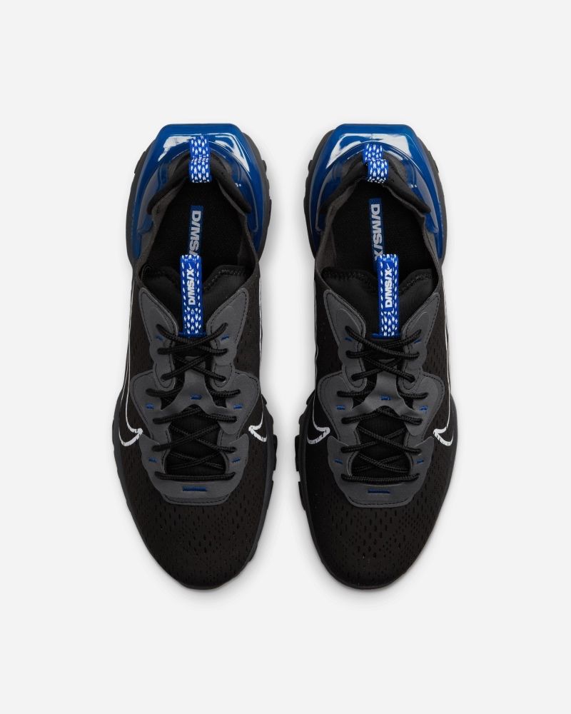 Chaussures Nike React Vision Noir & Bleu pour homme