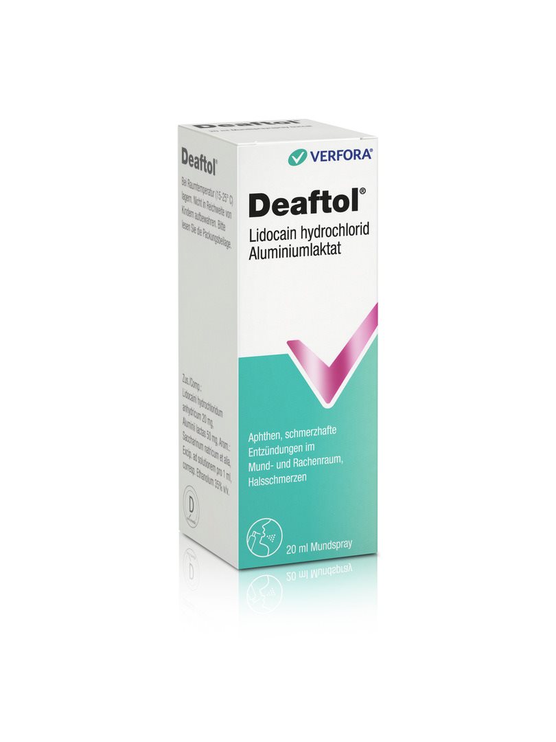 DEAFTOL Mundspray Spray mit Lidocain Spr 20 ml