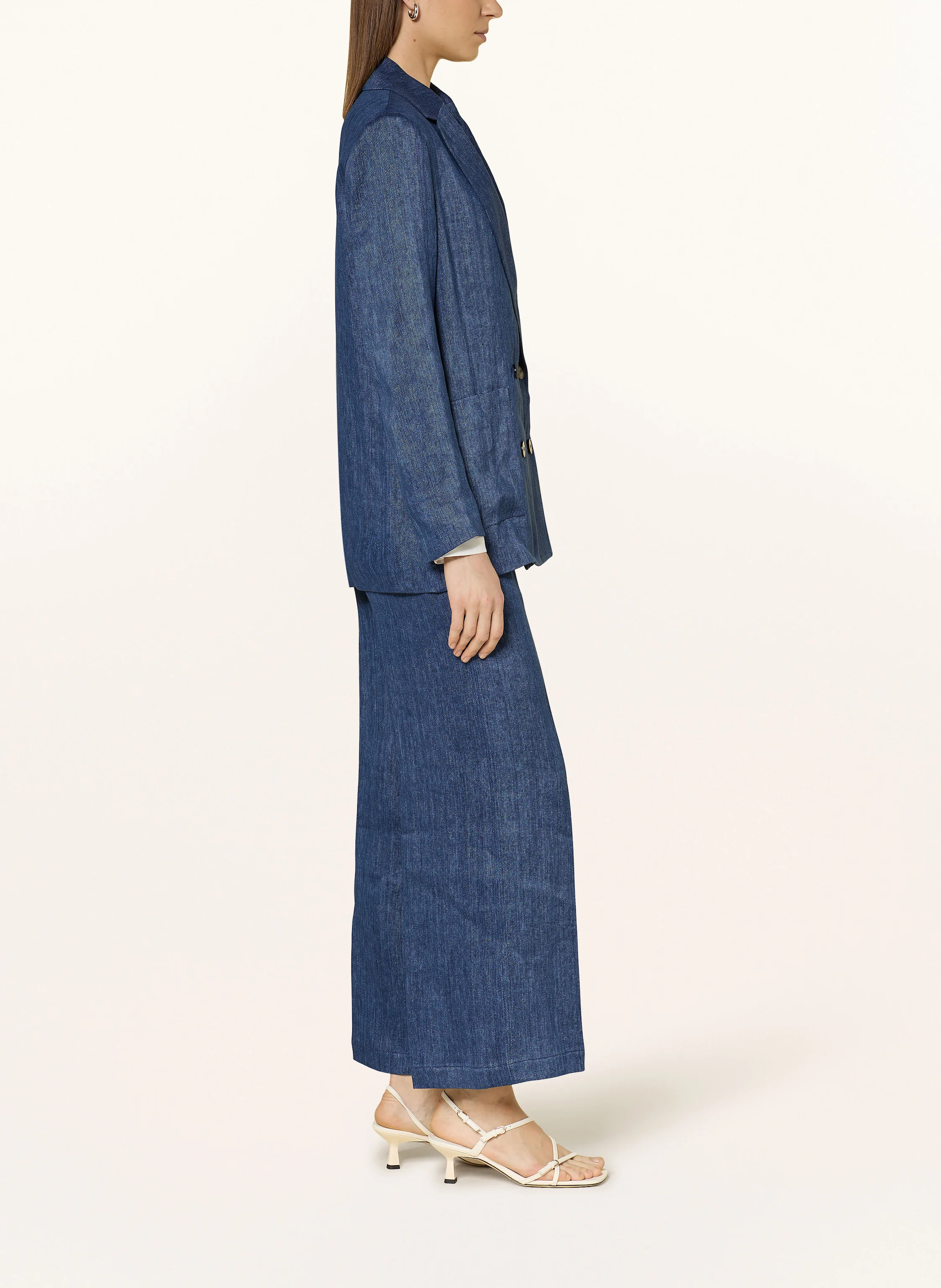 ANTONELLI firenze Leinenhose TAORMINA in Jeansoptik
