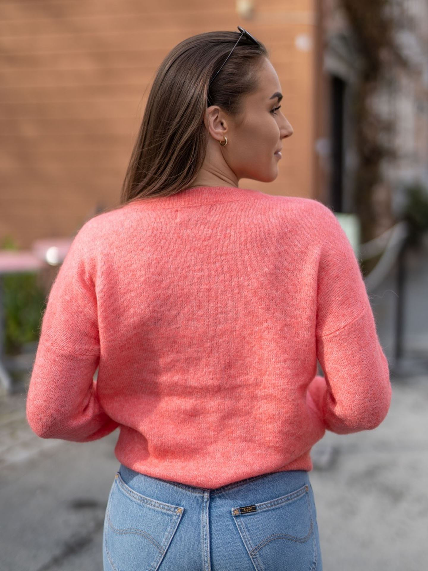Femme Mohair O-Neck Pullover