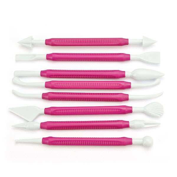 8 outils de modelage pour pâte à sucre