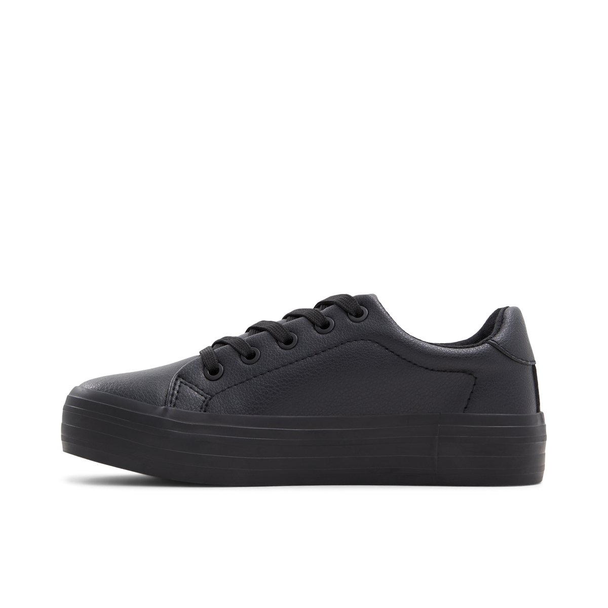 K STUDIO-Evanstown-Sneakers bas - Talon plat - Noir/Noir