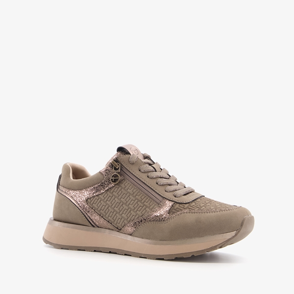 Tamaris dames sneakers met glimmende details