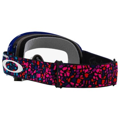 Masque cross Oakley O Frame MX TLD TESSELL écran CLEAR 2024 - Bleu
