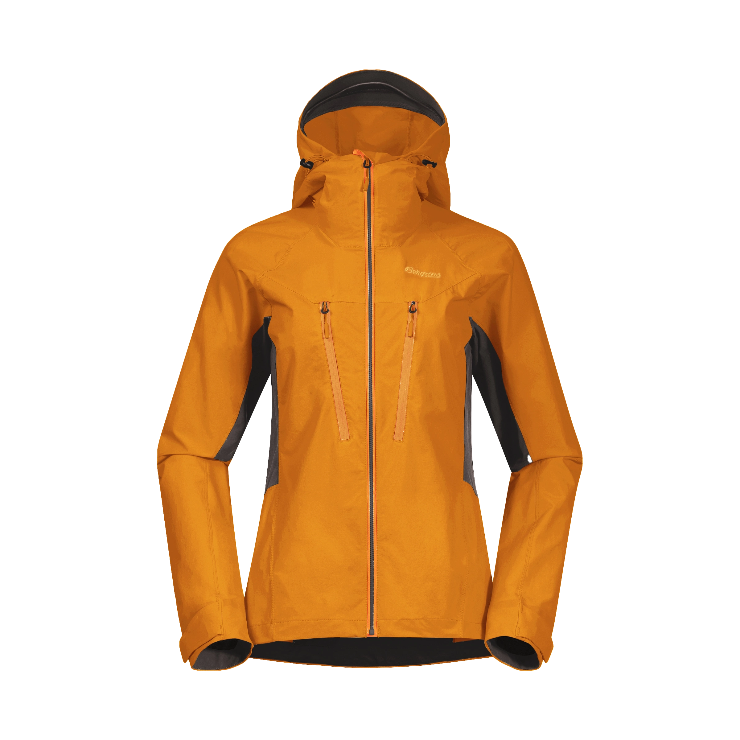Cecilie Mountain Softshell Jacket Cloudberry Yellow / Solid Dark Grey