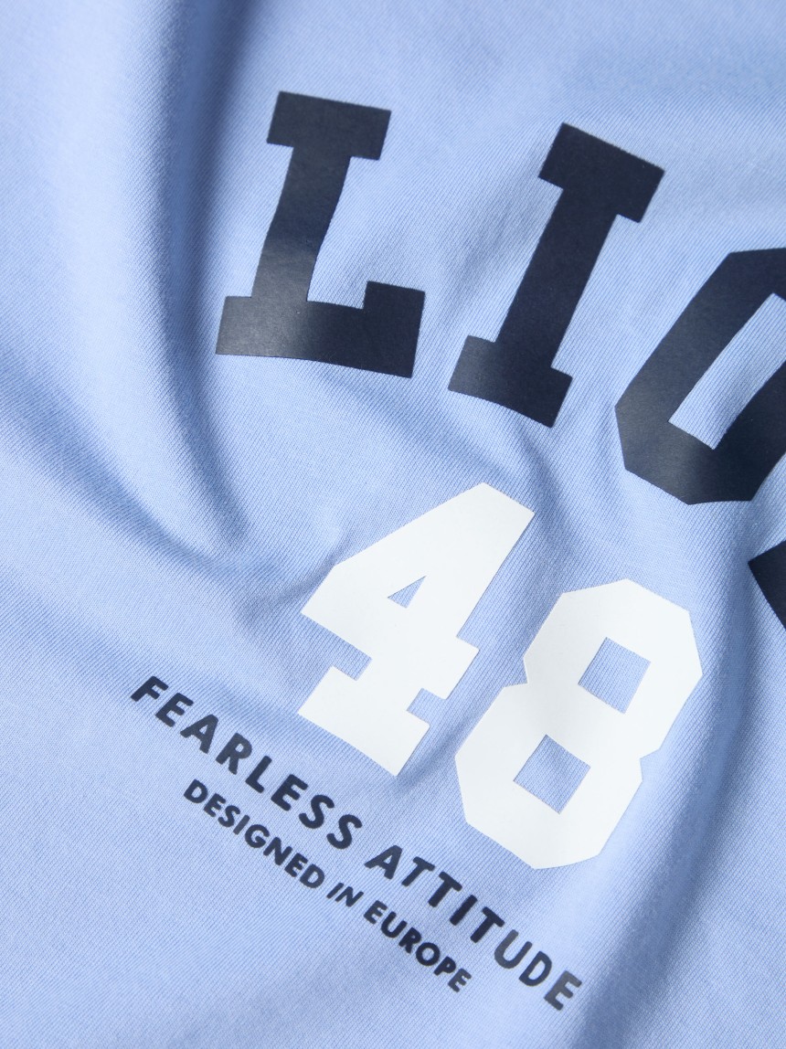 T-shirt em algodão com estampado
