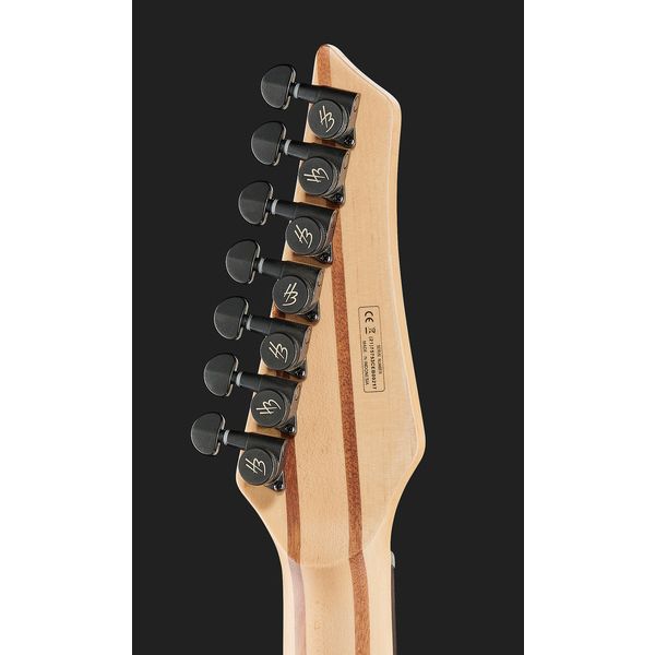 Harley Benton Amarok-7 BKRD Quilted Burst
