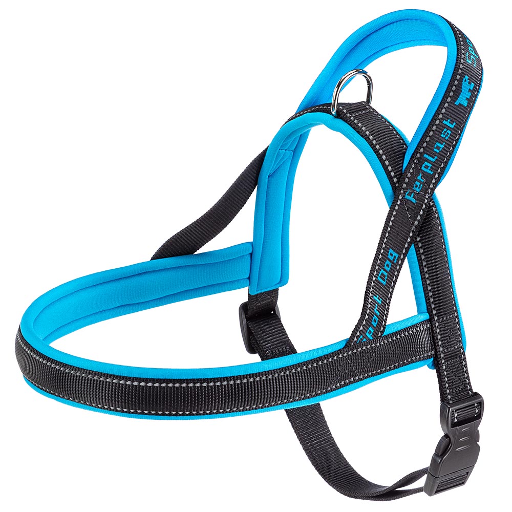 Ferplast harnais de type suédois pour chiens sport dog p large, adaptabilité parfaite, rembourrage souple, coutures