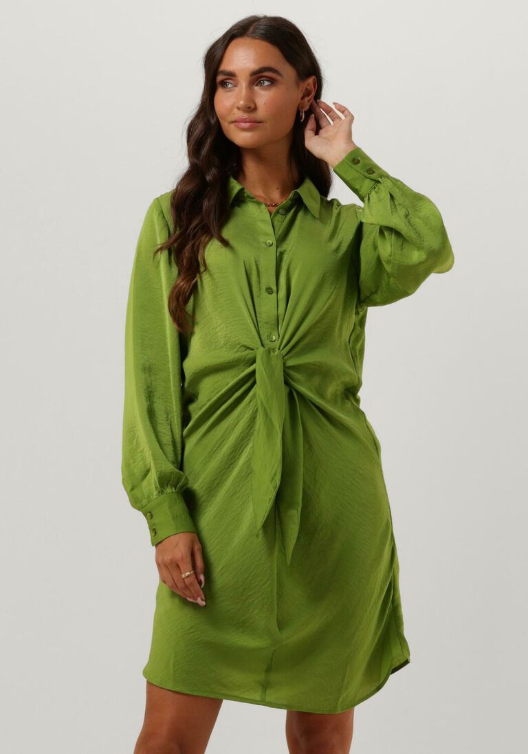 MY ESSENTIAL WARDROBE lime my essential wardrobe mini jurk hilomw knot dress