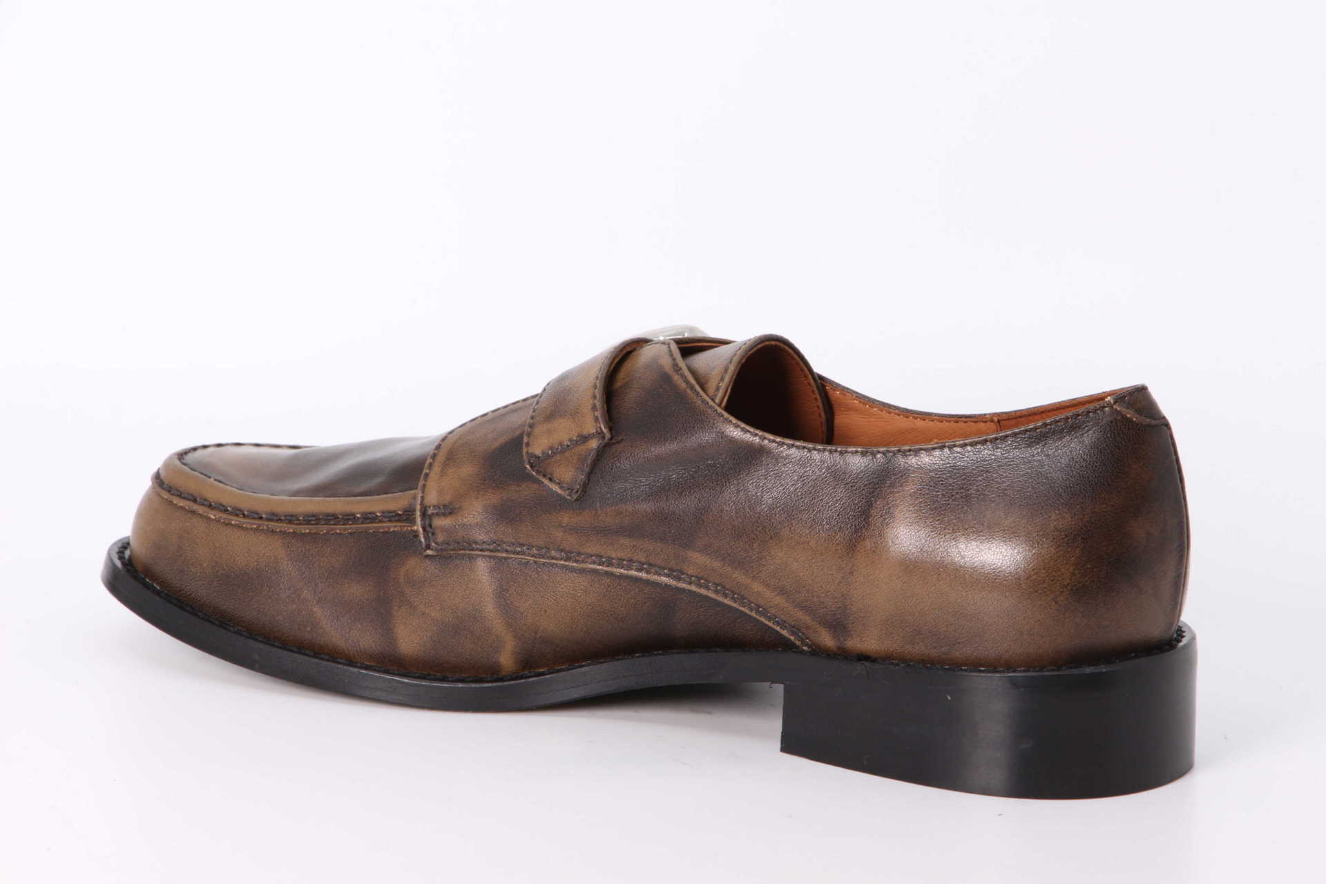 Loafer mit Schnalle taupe
