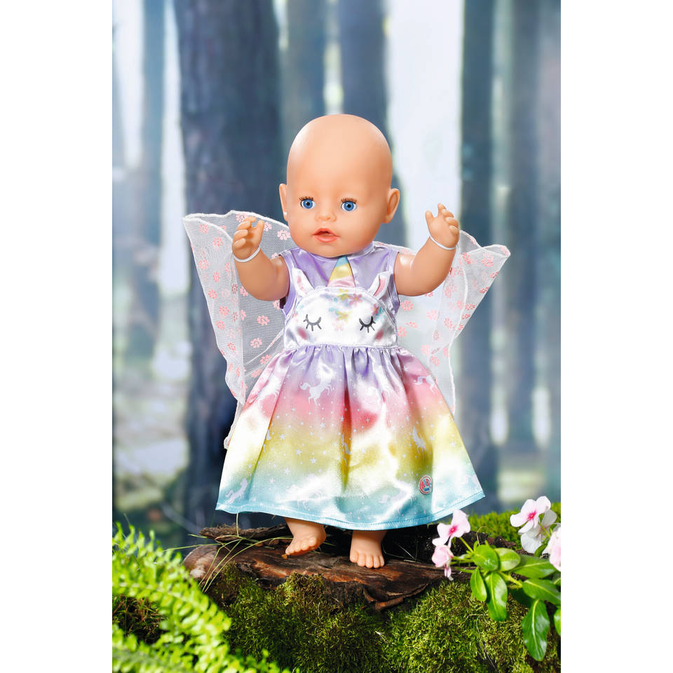BABY born Unicorn elfjesoutfit - 43 cm