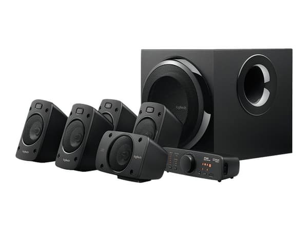 Logitech Z-906 - Høyttalersystem - for hjemmeteater - 5,1 kanaler - 500 watt (Total)