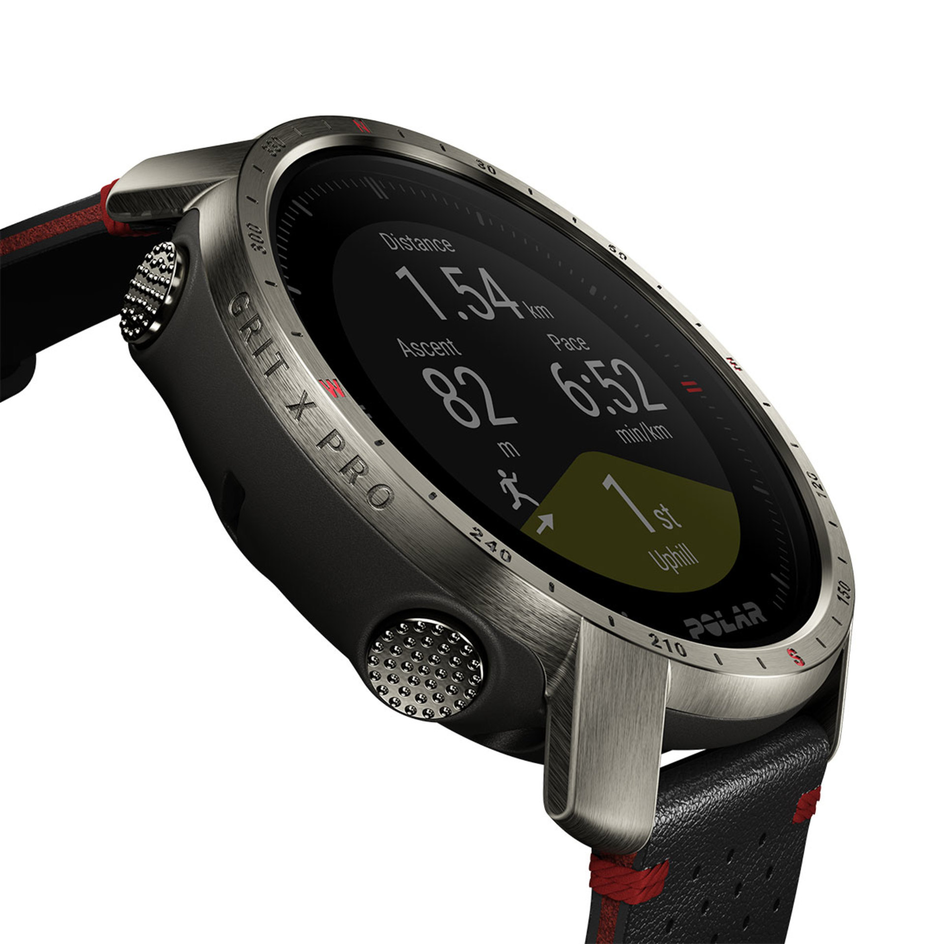 Polar Grit X Pro Sporthorloge Titan M/L