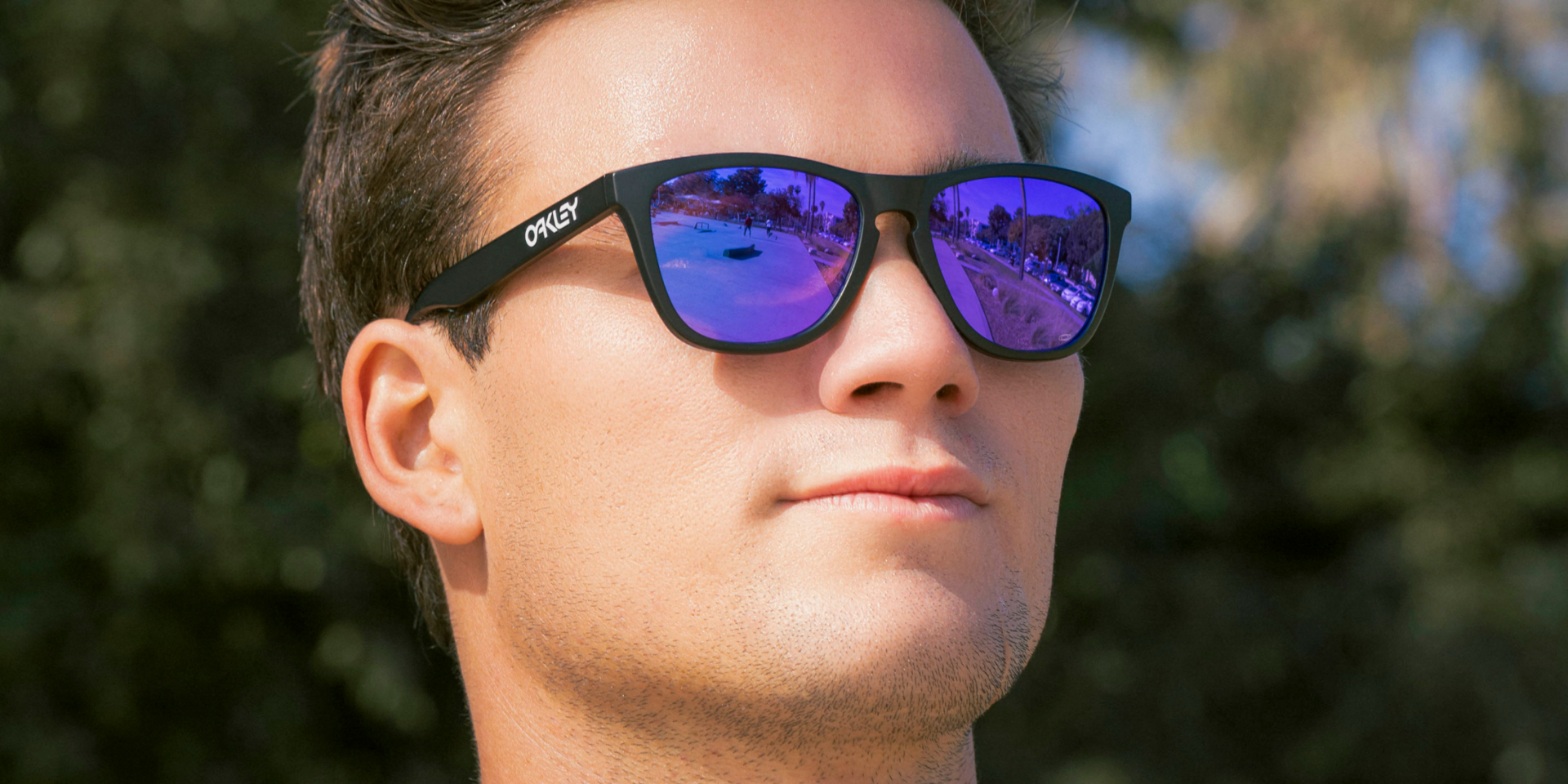 Oakley Frogskins<br>Prizm Violet linse