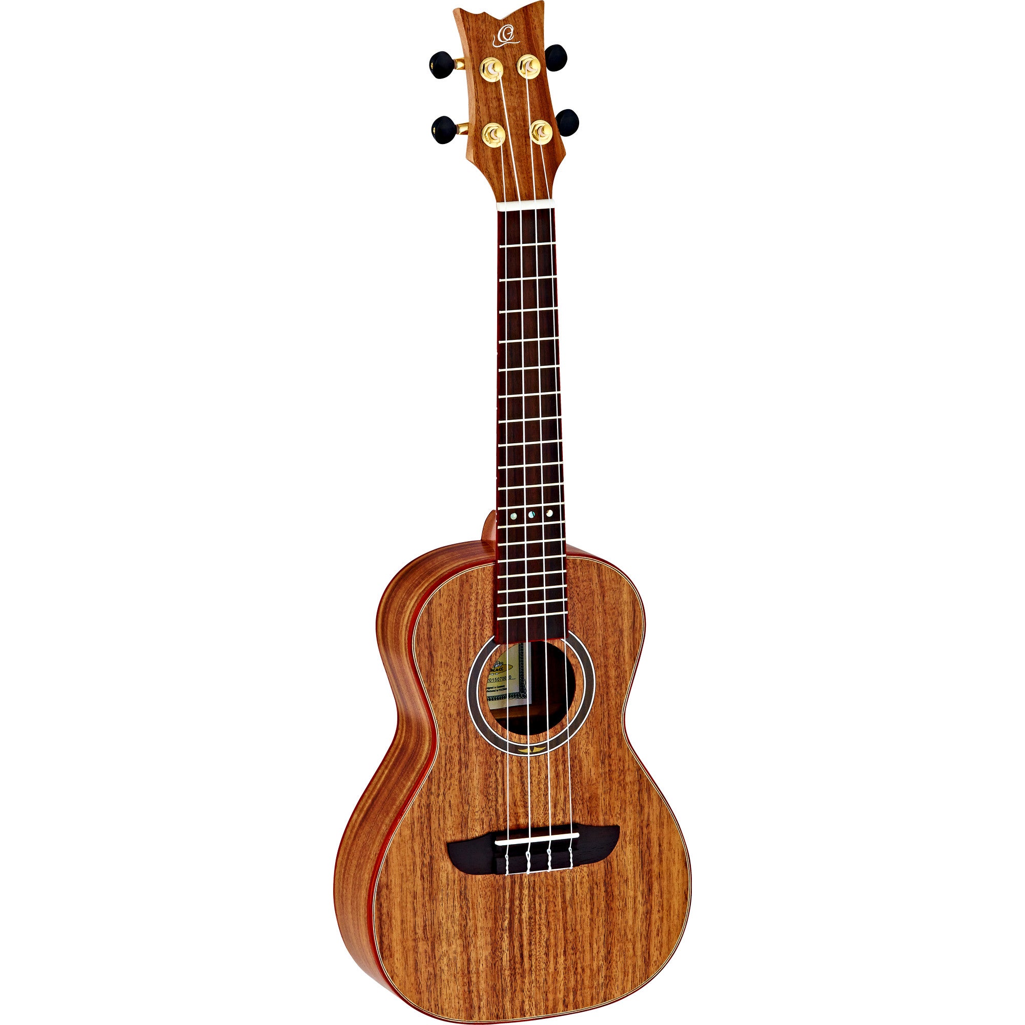Ortega Acacia Series RUACA-CC concert ukelele met gigbag