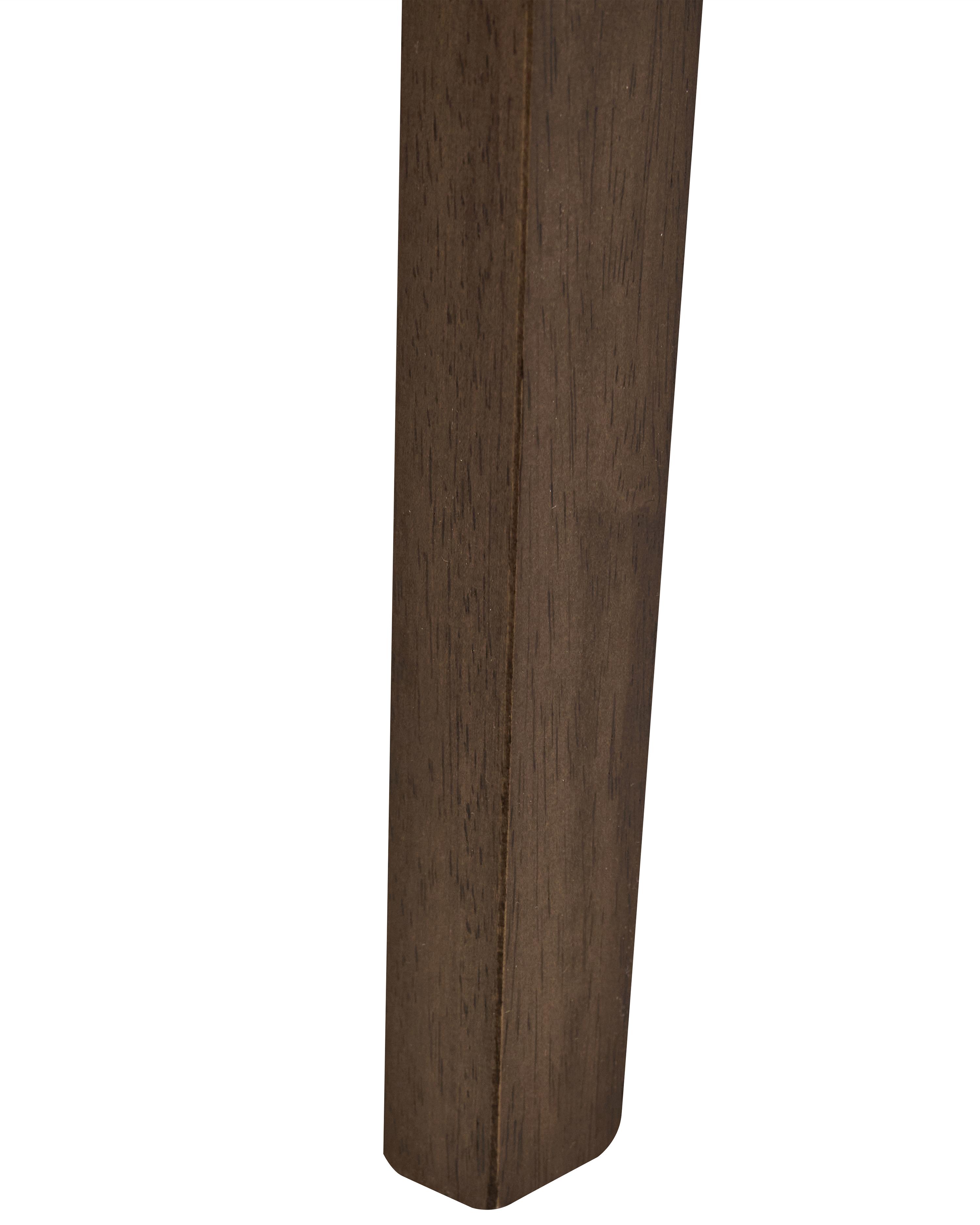 Set van 2 eetkamerstoelen GORRE Hout Donkerbruin