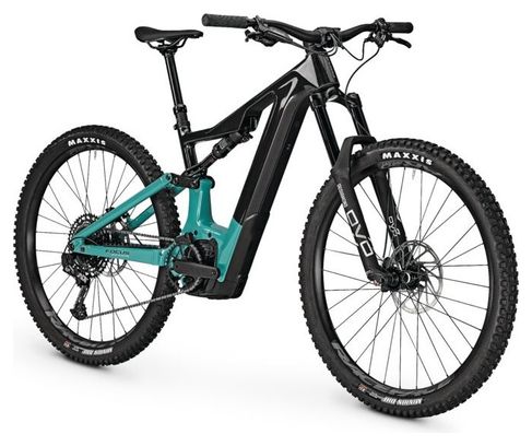 VTT Électrique Tout-Suspendu Focus JAM² 8.7 Sram NX/SX 12V 625Wh 29'' Noir/Vert 2024