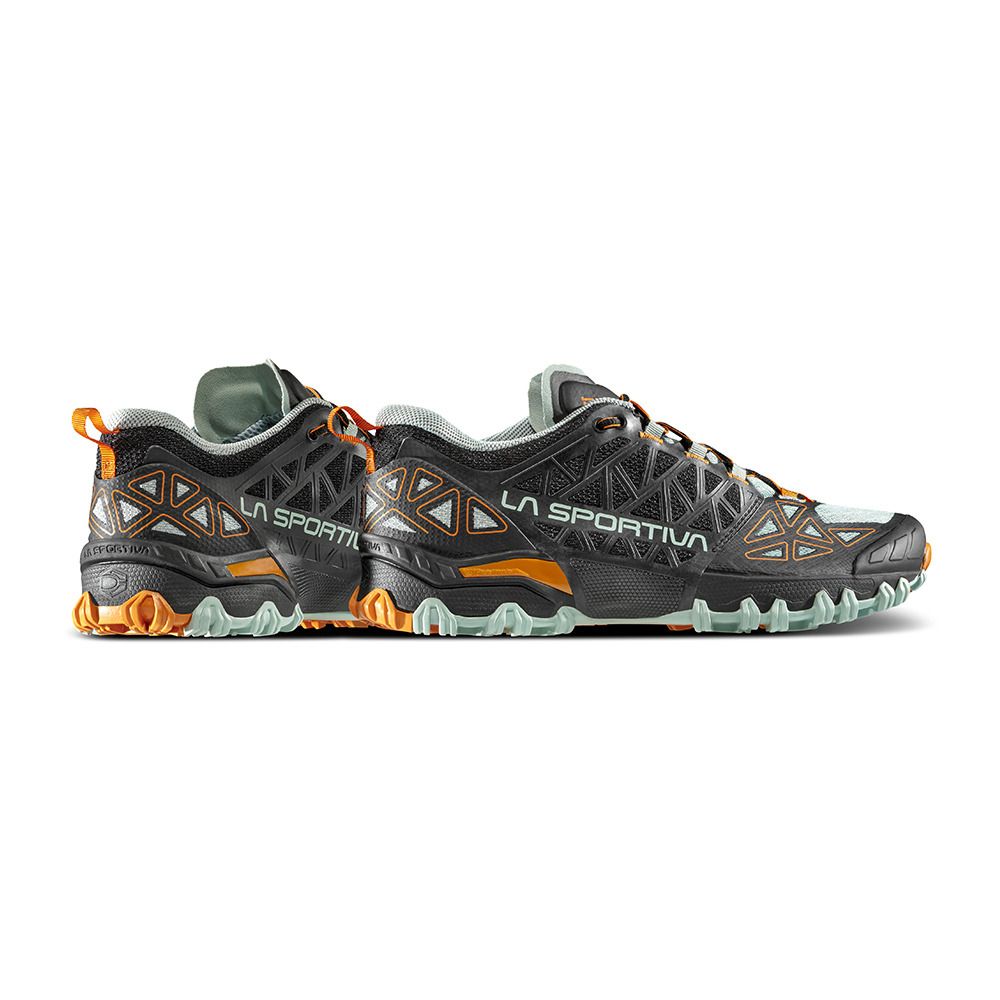 La Sportiva BUSHIDO II - Chaussures trail Homme black/hawaiian sun