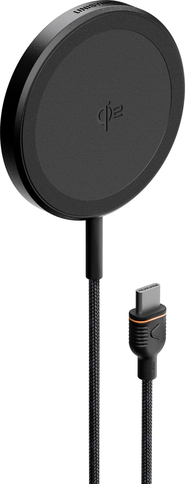 Unisynk Qi2 15W trådløs oplader (sort)