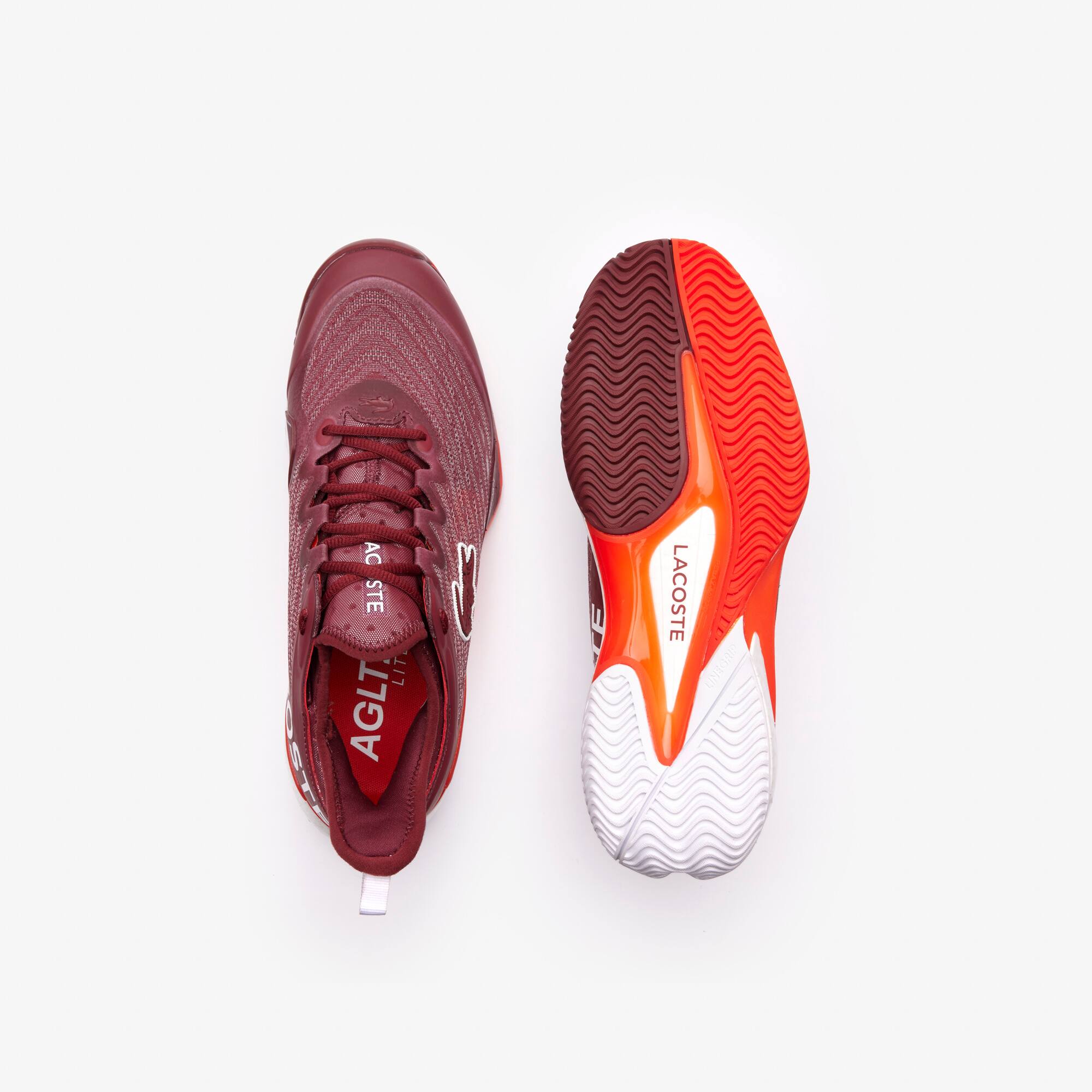 Herren-Schuhe AG-LT23 ULTRA für Sandplatz Performance - Rot - Lacoste - Herren