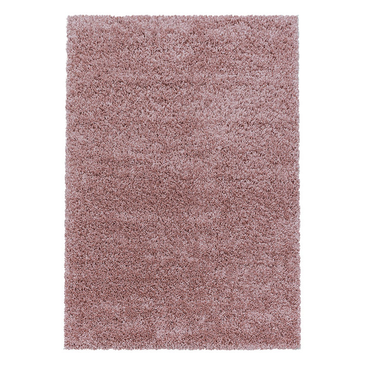 Hoogpolig vloerkleed - Softy Roze | Lekker warm