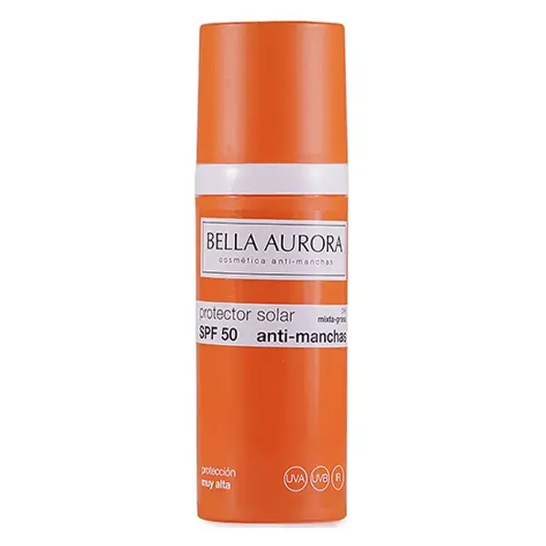 Kit Protetor Solar Anti-Manchas Escuras Bella Aurora FPS 50 50ml