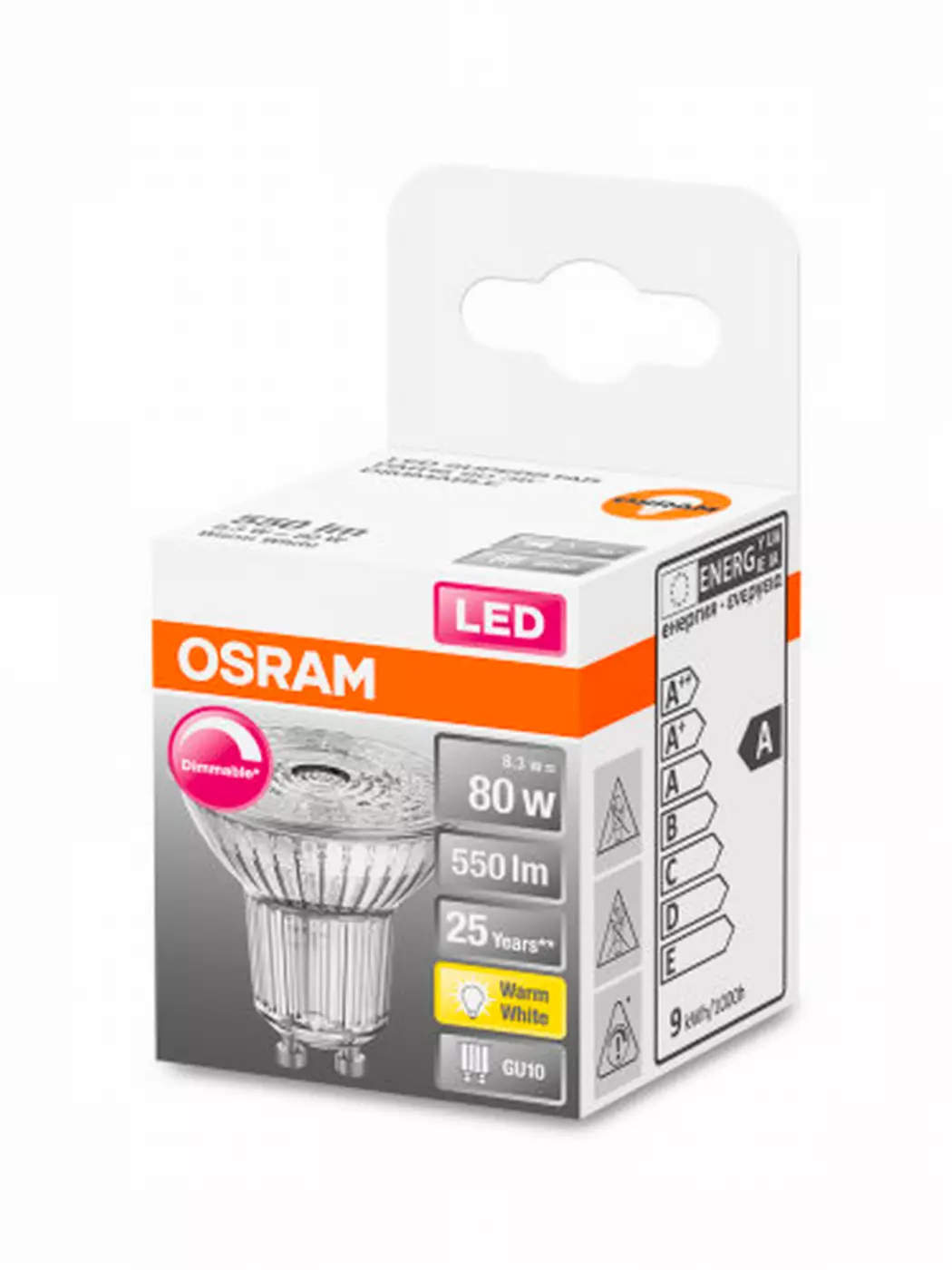 LED Strahler GU10/8 Watt/Energie G