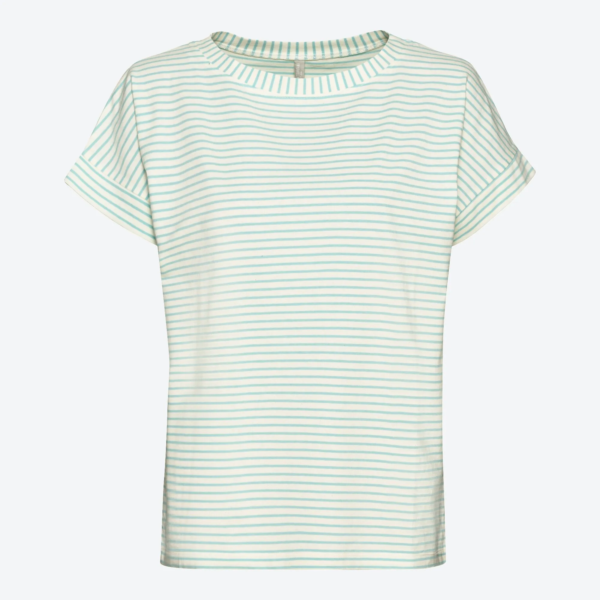 Damen-T-Shirt mit Ringelmuster
