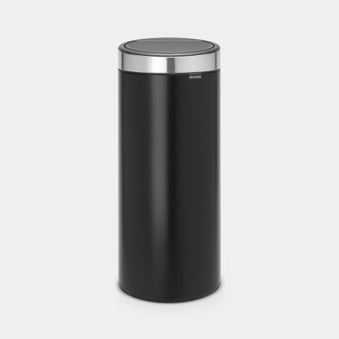 Touch Bin New afvalemmer, 30 liter, kunststof binnenemmer - Matt Black
