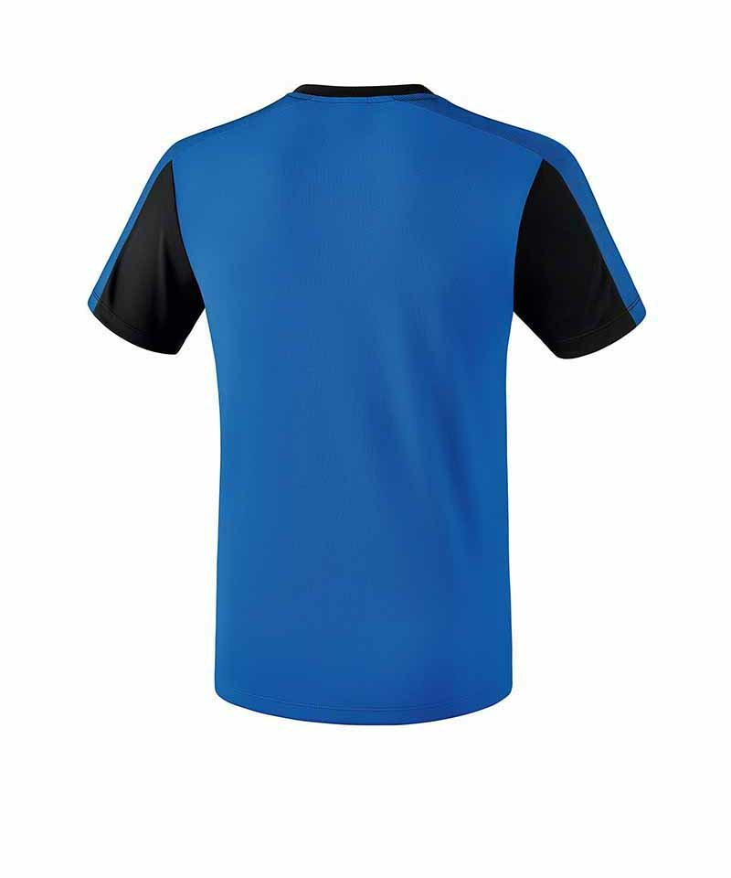 Erima Premium One 2.0 T-Shirt Blau Schwarz