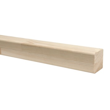 Tafelpoot grenen recht 44x44 mm 150 cm