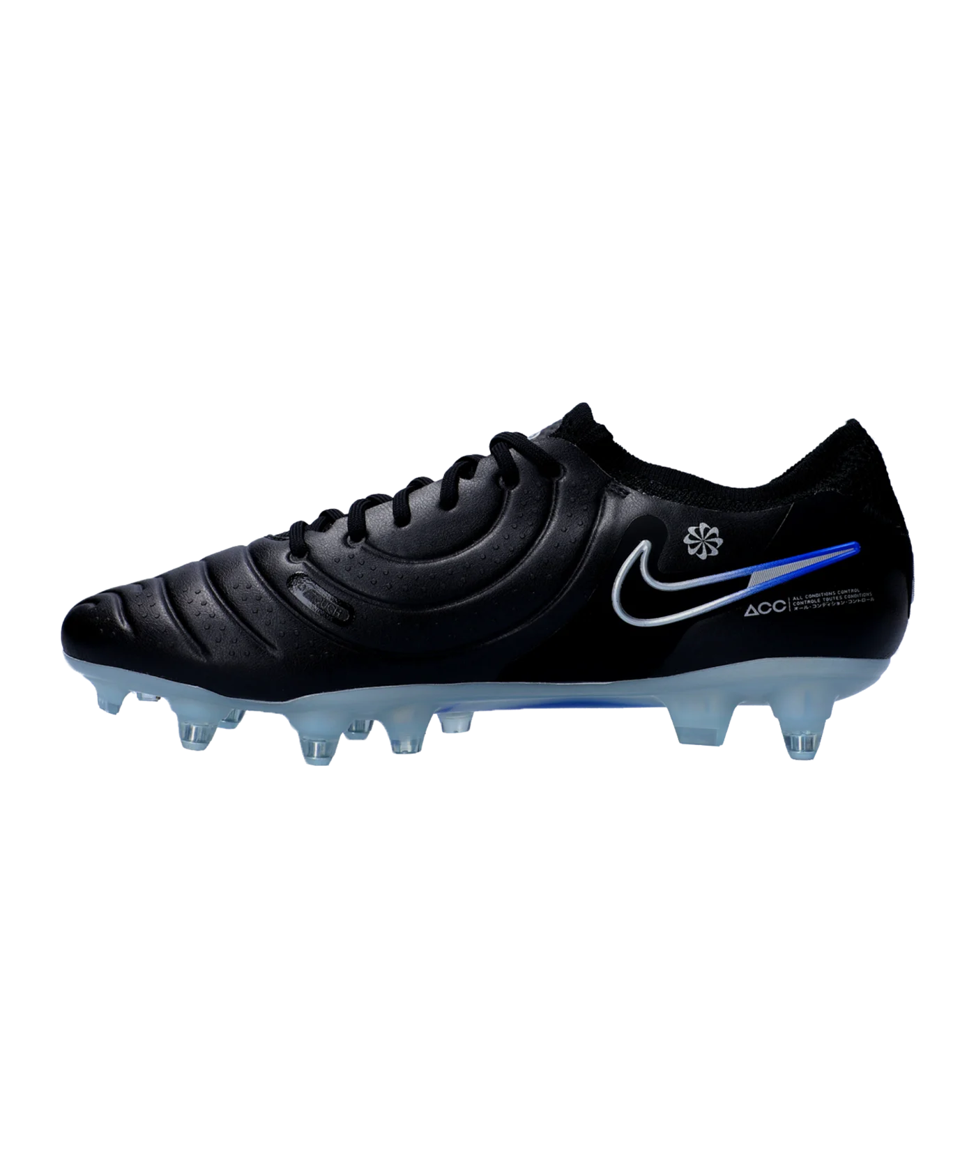 Nike Tiempo Legend X Elite SG AC Shadow Schwarz Silber Blau F040