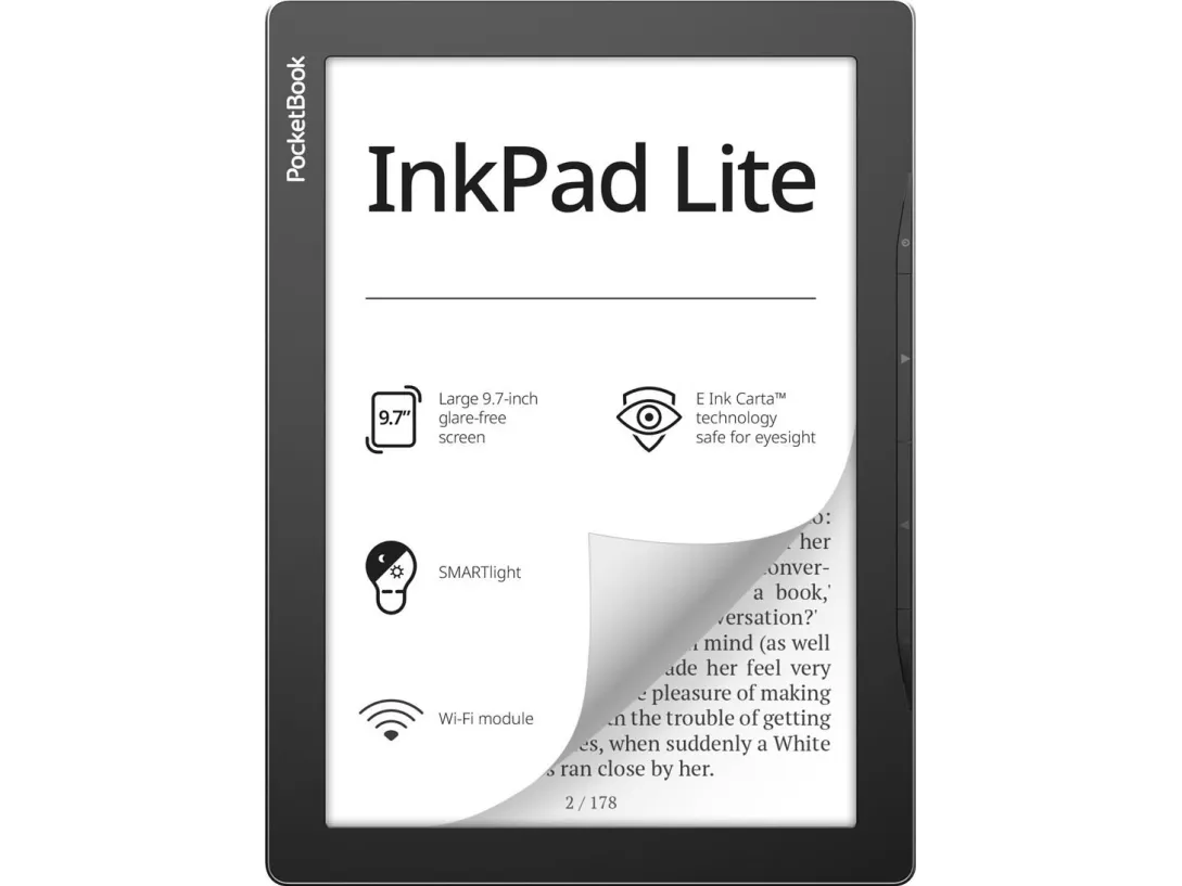 PocketBook InkPad Lite - eBook læser - 8 GB - 9