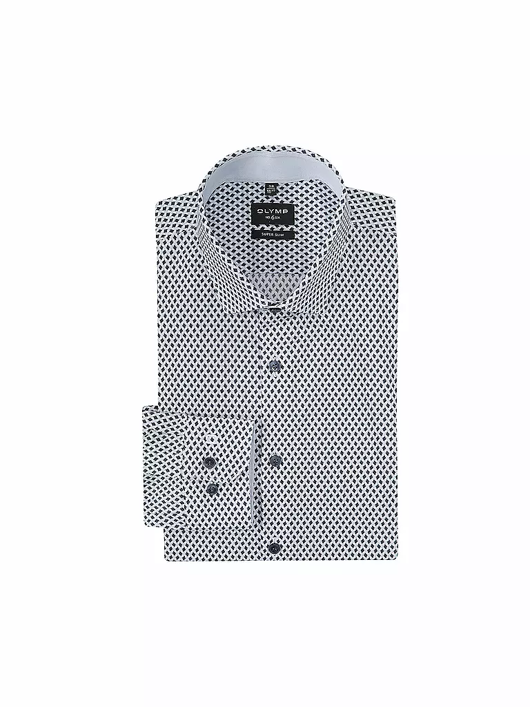 OLYMP NO.6 Hemd Super Slim dunkelblau