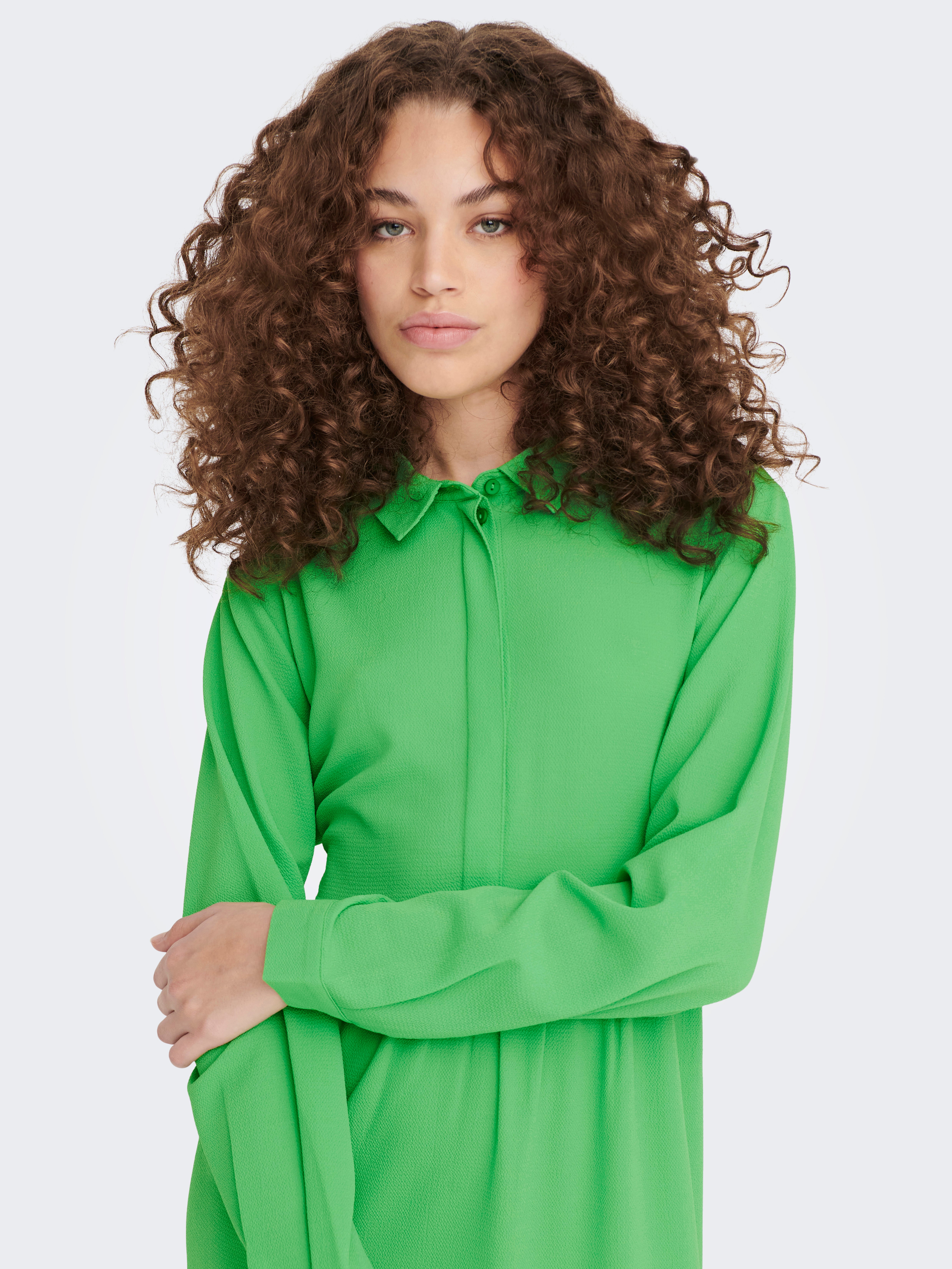 JDYPIPER Langes Kleid Kelly Green