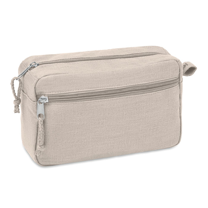 GiftRetail MO6165 - NAIMA COSMETIC Trousse de toilette en chanvre