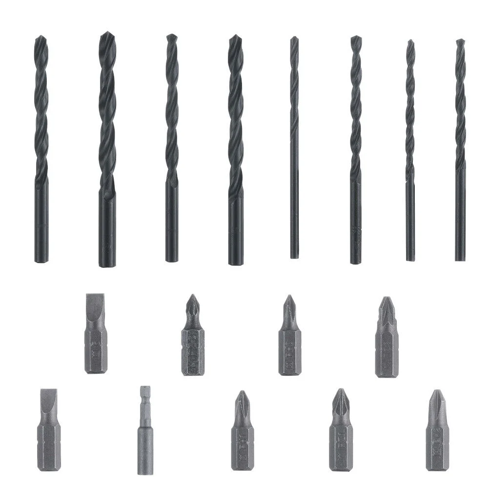 Perceuse visseuse électrique Profilex sans fil sur batterie bicolore