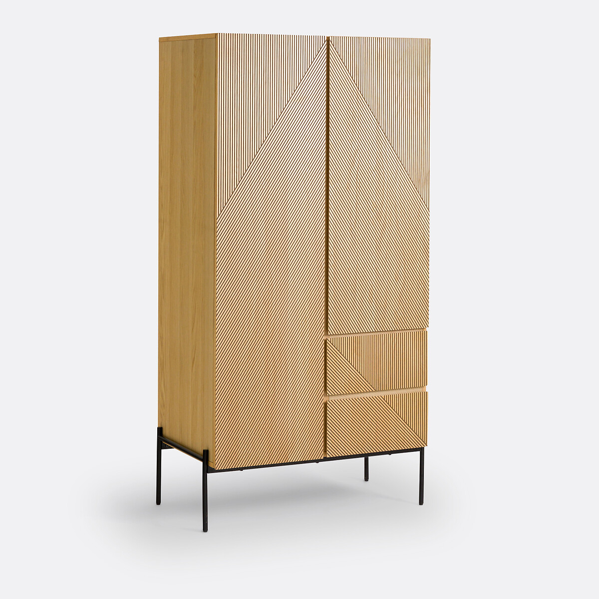 LA REDOUTE INTERIEURS<br>Roupeiro de 2 portas