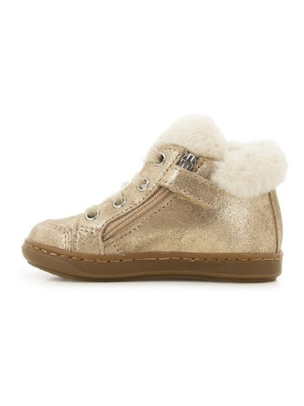 Shoo Pom - Bottines BOUBA ZIP HAIR Taupe