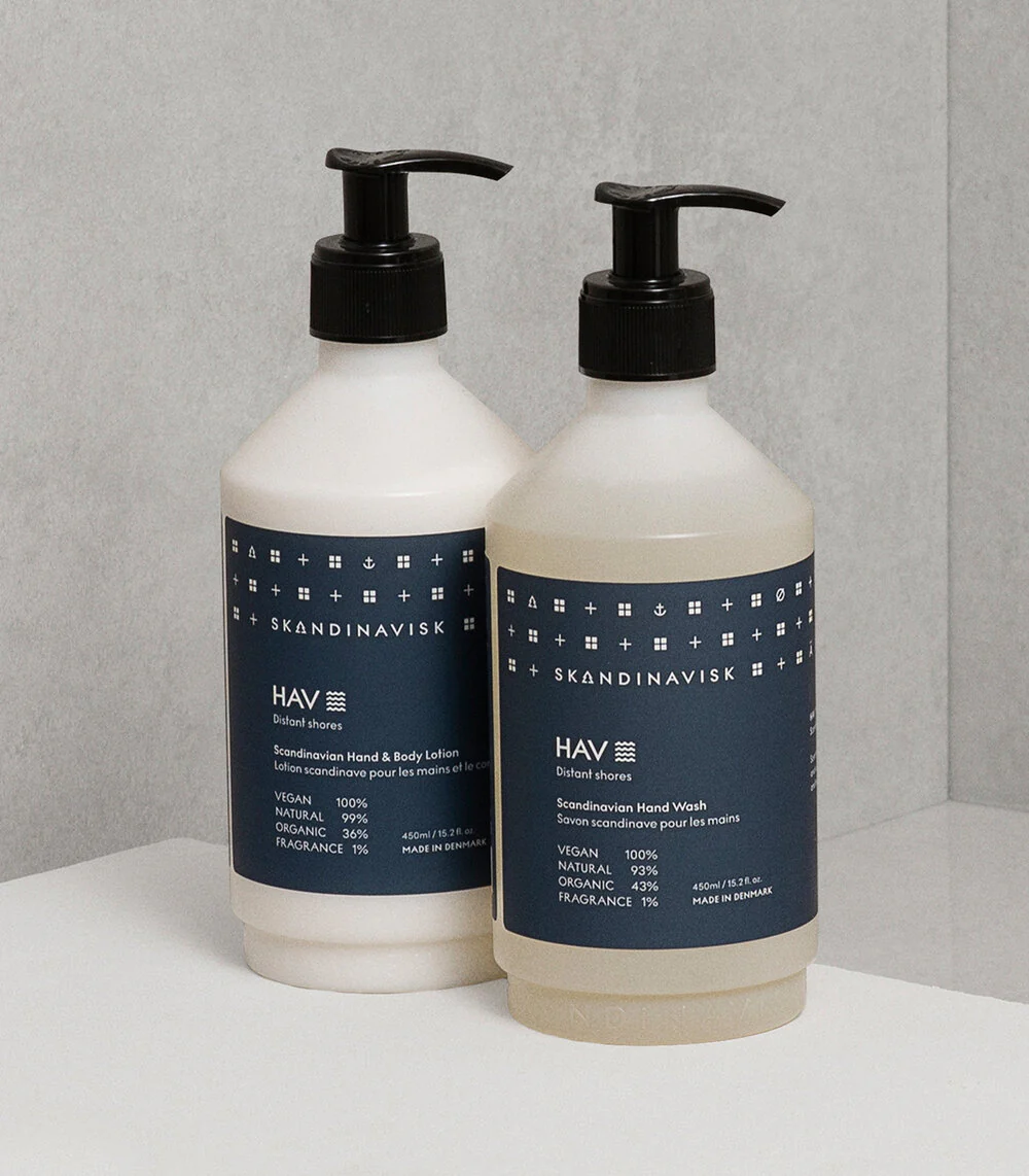 Skandinavisk  Hav hånd- & body lotion, 450ml. - Deep blue