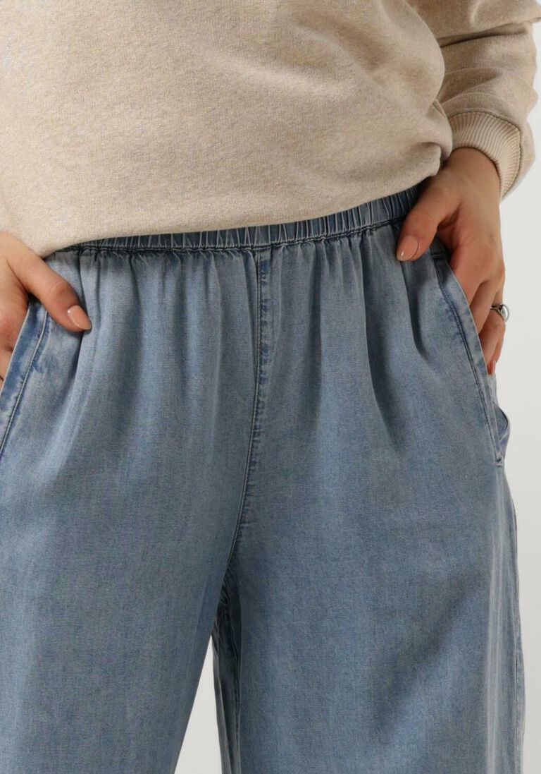 MOSCOW blauwe moscow wijde broek 119-02-sam