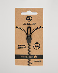 ZlideOn Normal Plastic Zipper Silver L