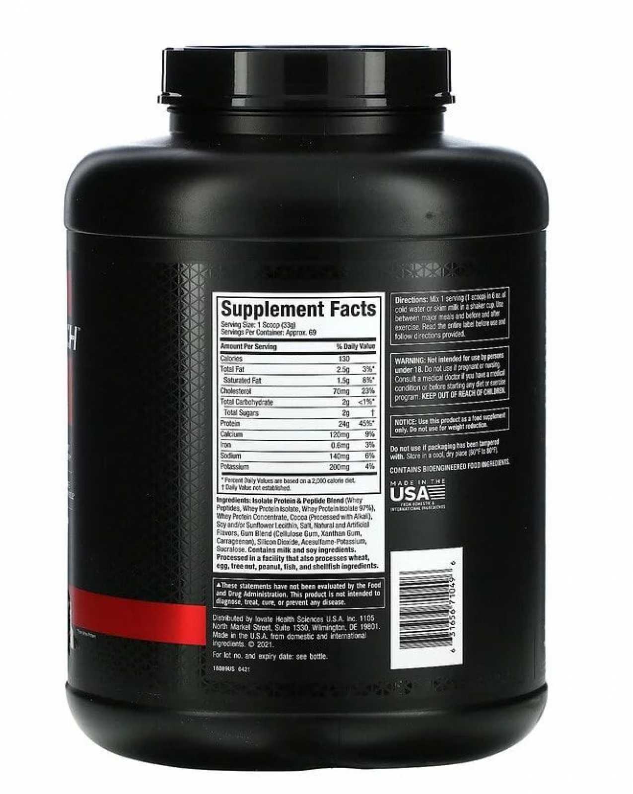 MuscleTech Nitro-Tech 100% Whey Gold 908 kg