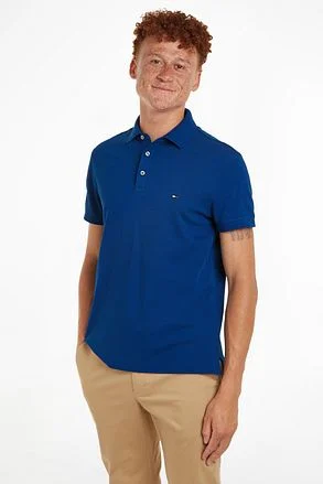 Tommy Hilfiger 1985 Polo Kobalt Blauw MW0MW17771-C5J kopen